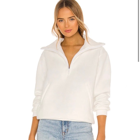 Lovers + Friends Tops - Lovers + Friends Alaska Pullover Sweater in White